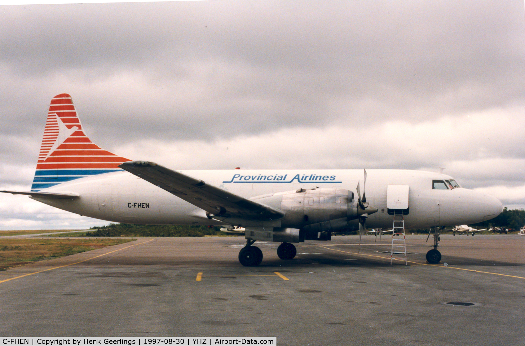 C-FHEN, 1956 Convair 580(F) C/N 375, Provincial Airlines