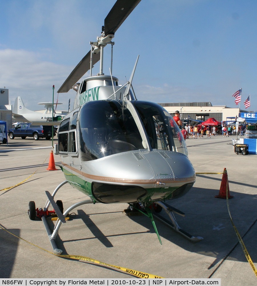 N86FW, 1976 Bell 206B C/N 2104, Fish and Wildlife