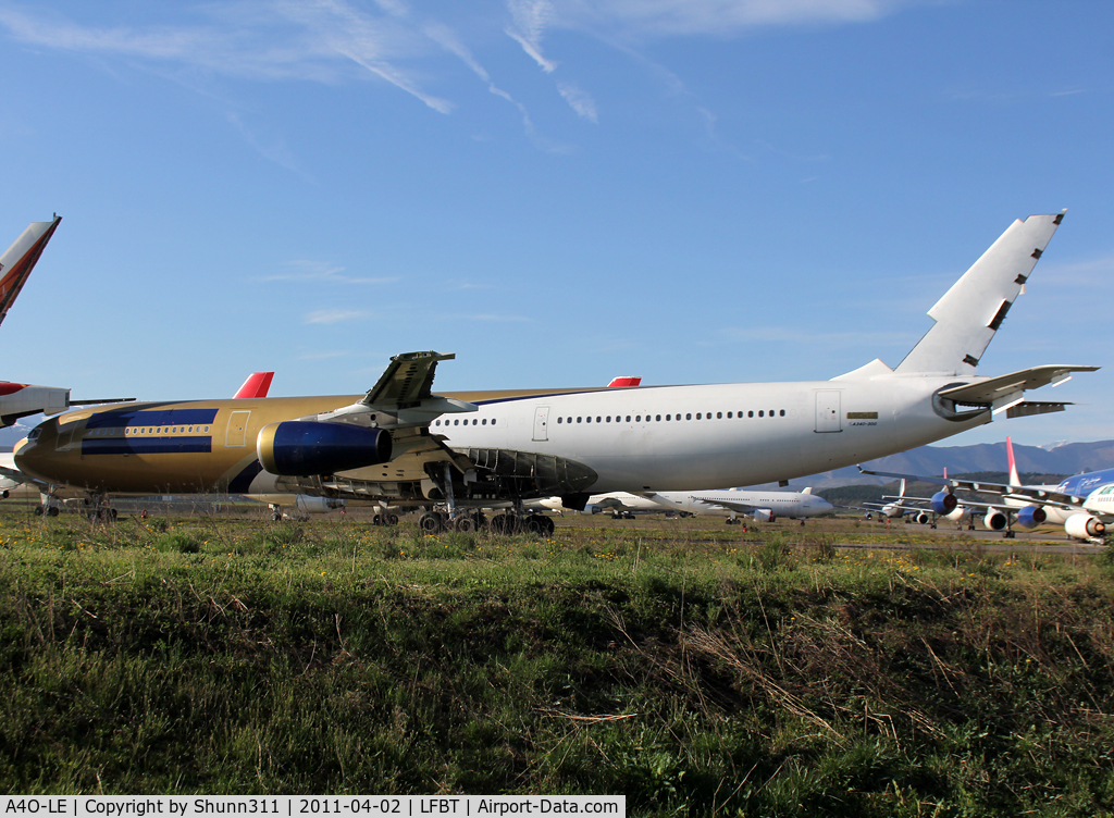 A4O-LE, 1995 Airbus A340-312 C/N 103, Scrapping process engaged...