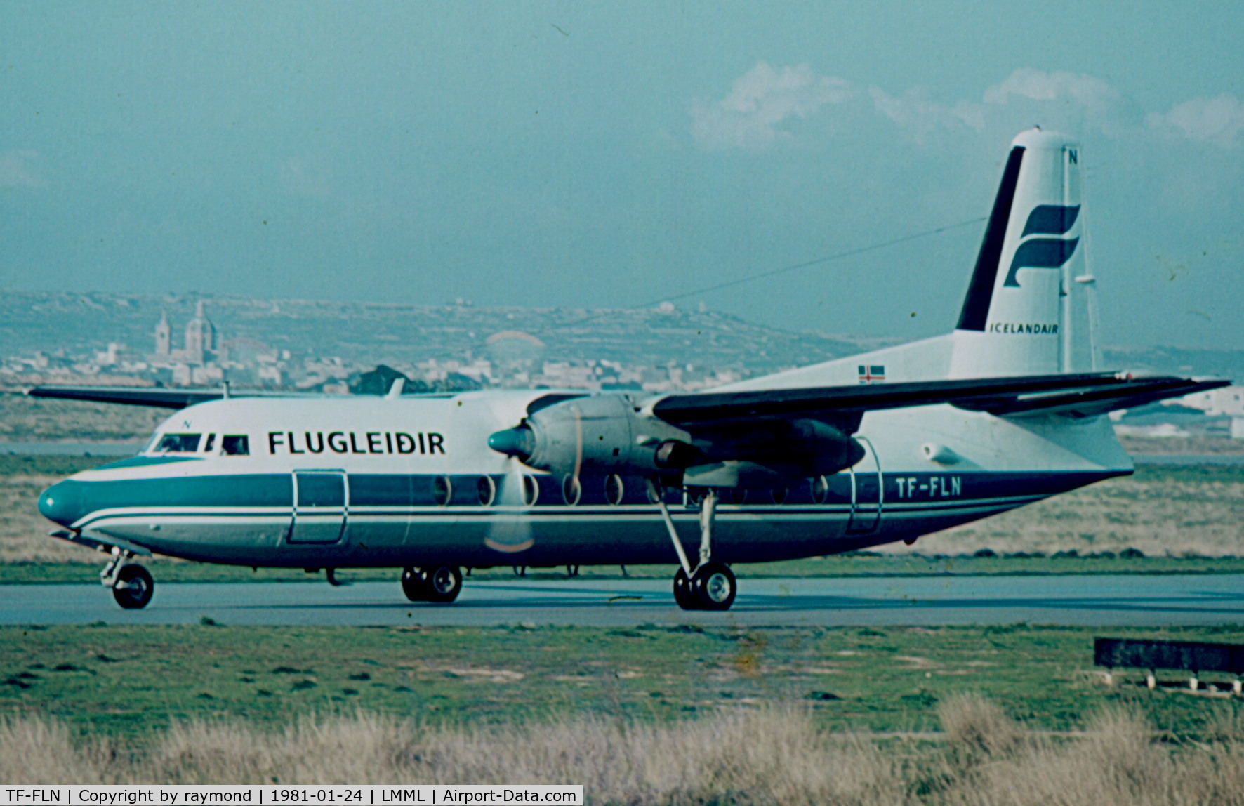TF-FLN, Fokker F-27 Friendship 200 C/N 10255, F27 TF-FLN Icelandair
