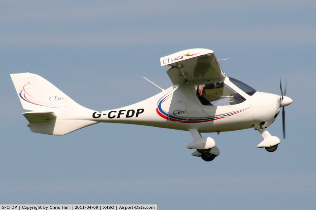 G-CFDP, 2008 Flight Design CTSW C/N 8367, at Ince Blundell microlight field