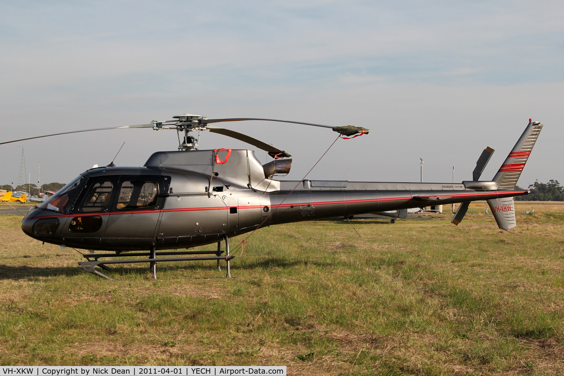 VH-XKW, 2003 Eurocopter AS-350B-3 Ecureuil Ecureuil C/N 3739, YECH AAAA National fly in 2011