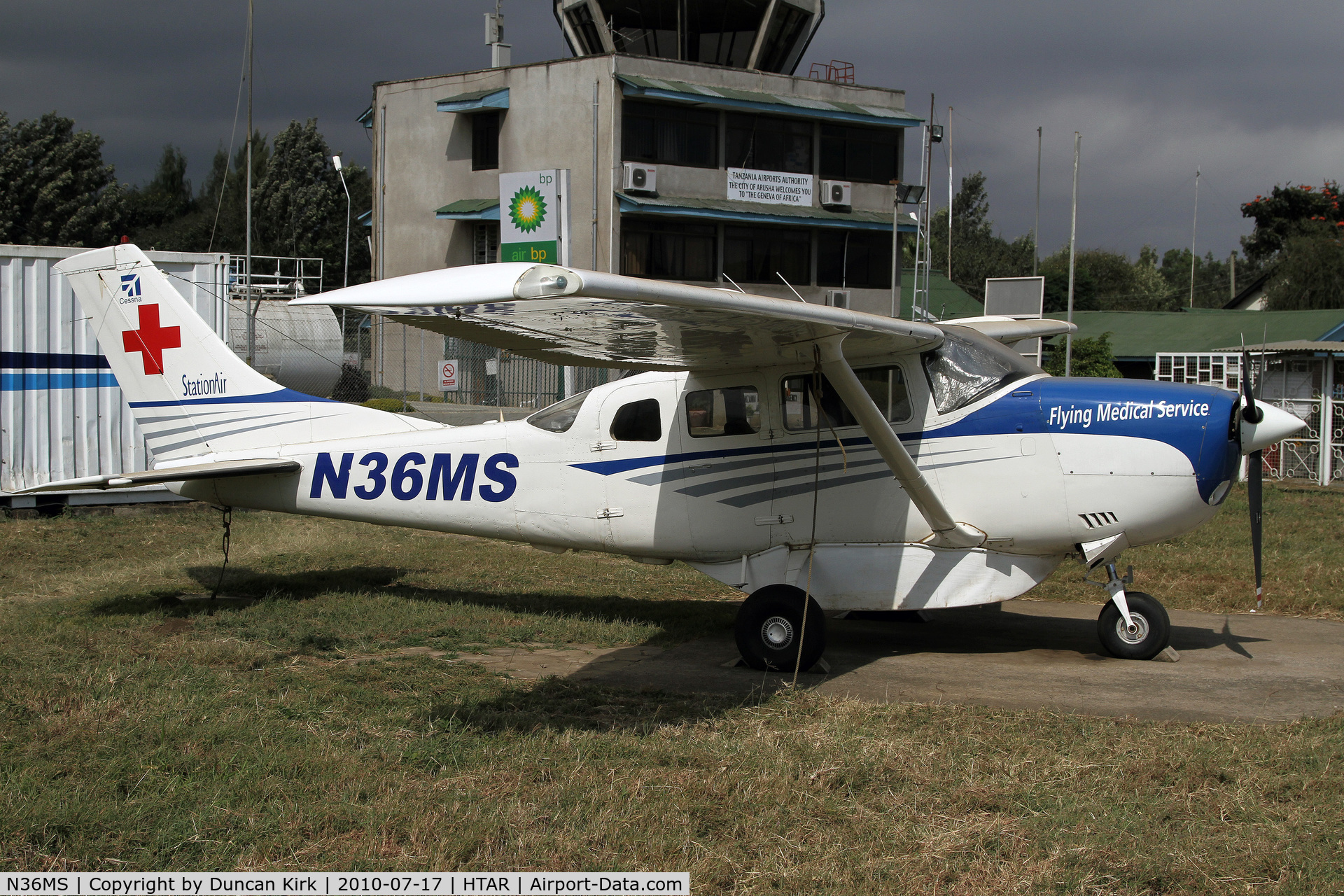 N36MS, 1977 Cessna U206G Stationair C/N U20603959, Flying Doctor aircraft
