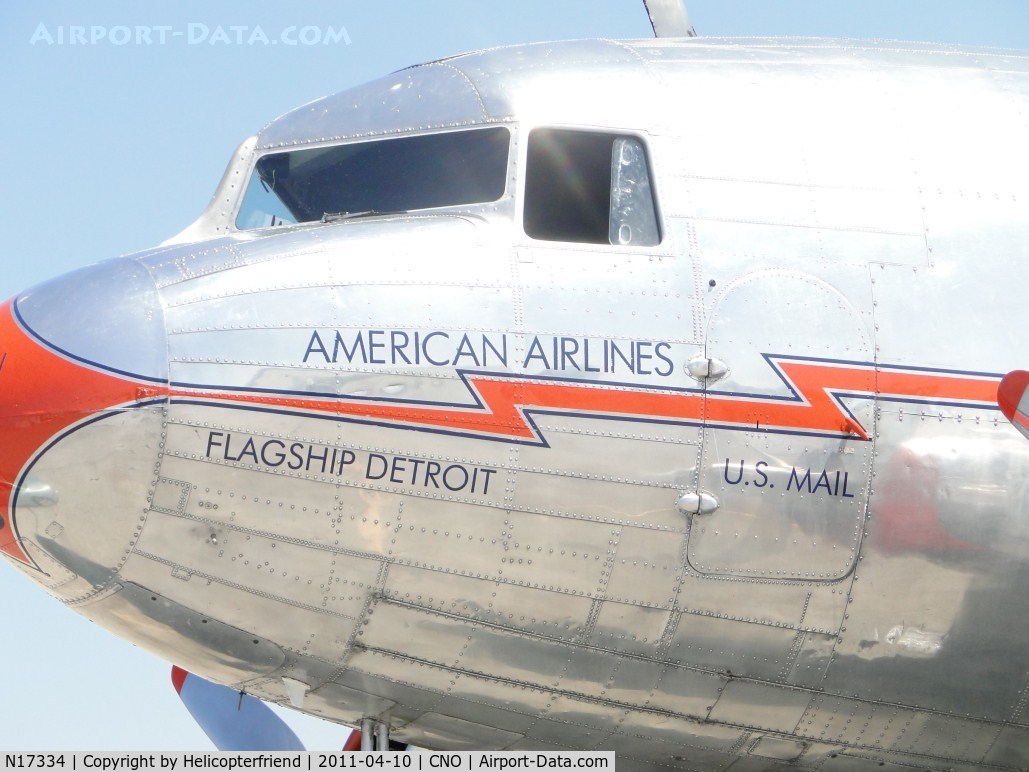 N17334, 1937 Douglas DC-3-178 C/N 1920, American Airlines Flagship of Detroit