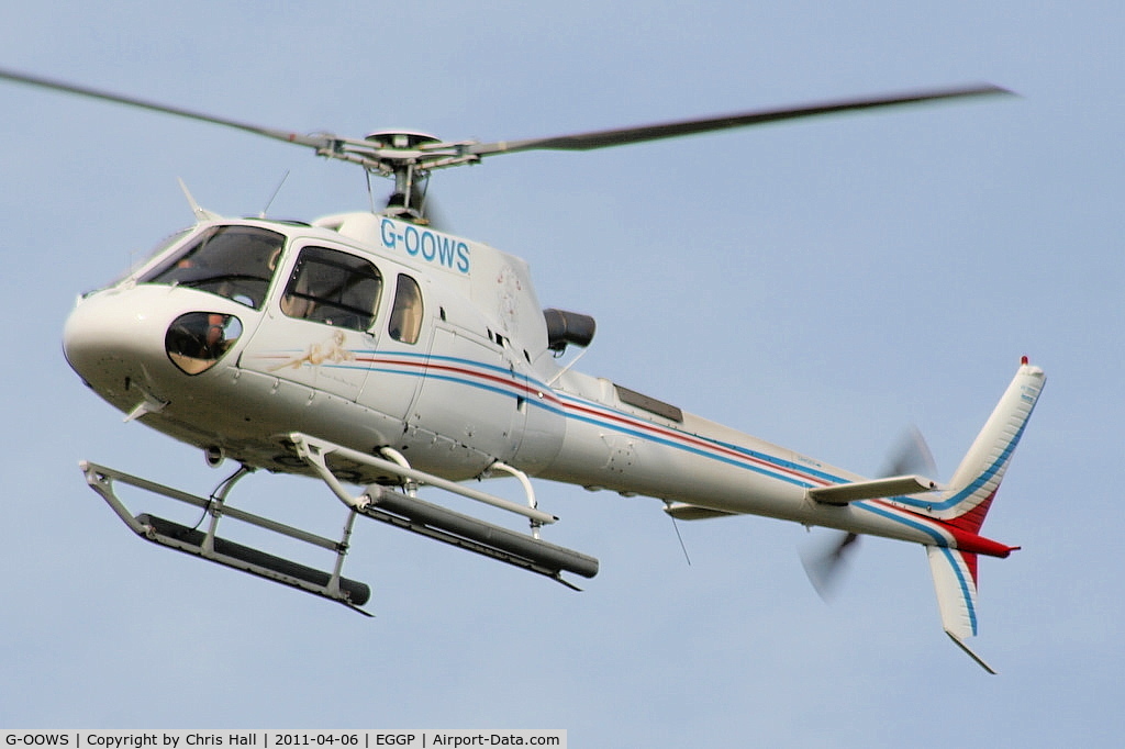 G-OOWS, 2008 Eurocopter AS-350B-3 Ecureuil Ecureuil C/N 4386, Milburn World Travel services Ltd