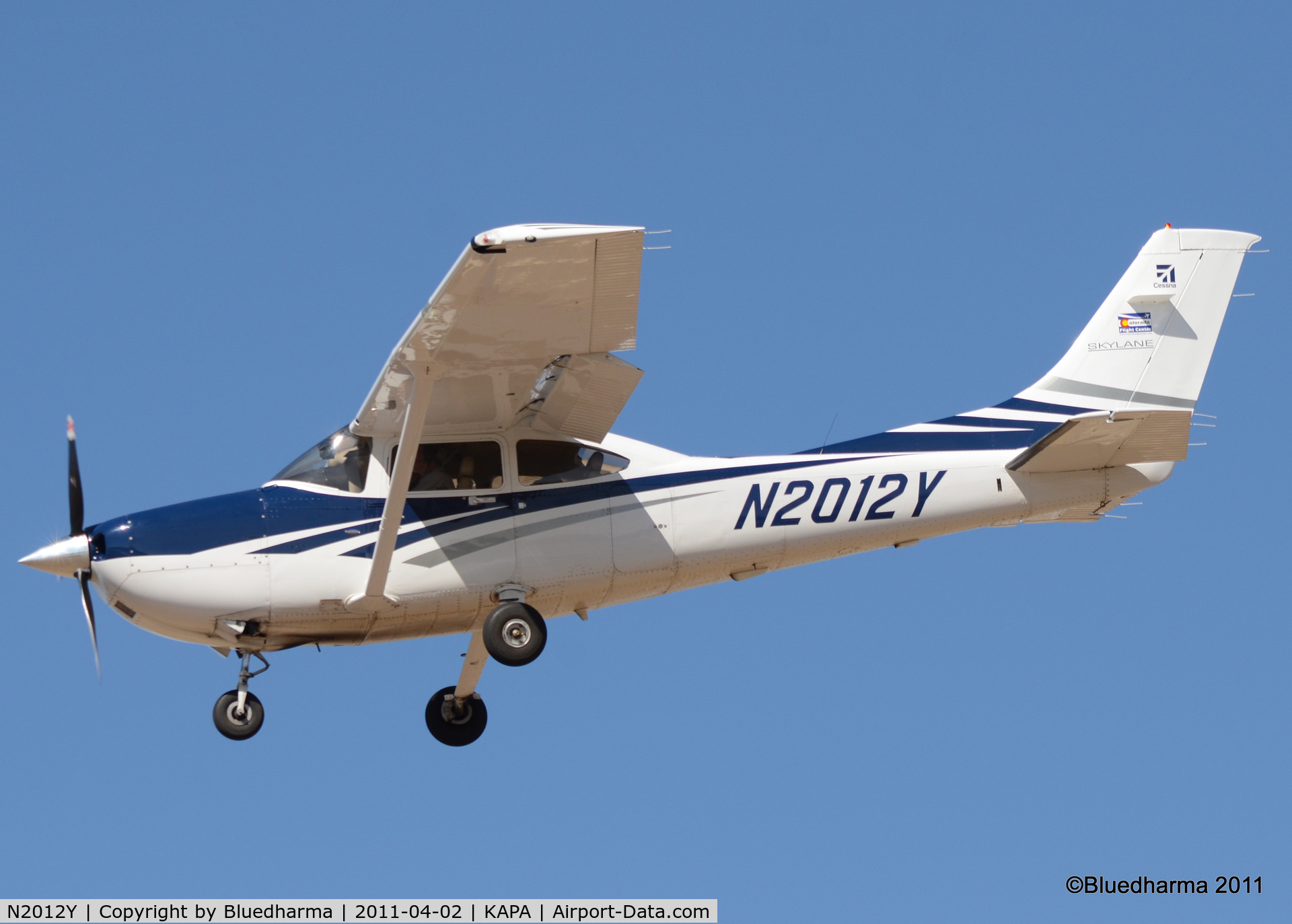 N2012Y, 2006 Cessna 182T Skylane C/N 18281770, On final approach