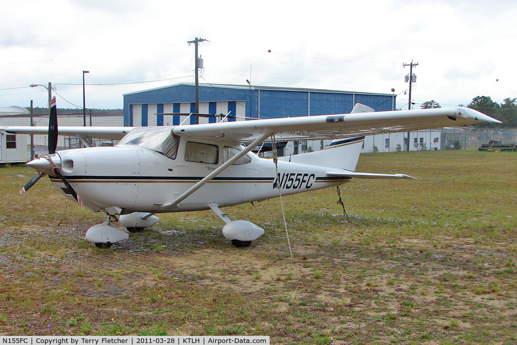 N155FC, 2006 Cessna 182T Skylane C/N 18281789, Forestry Commision lot at Tallahassee Regional