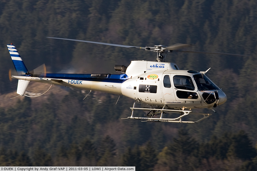 I-DUEK, Eurocopter AS-350B-3 Ecureuil Ecureuil C/N 3300, Elikos AS350
