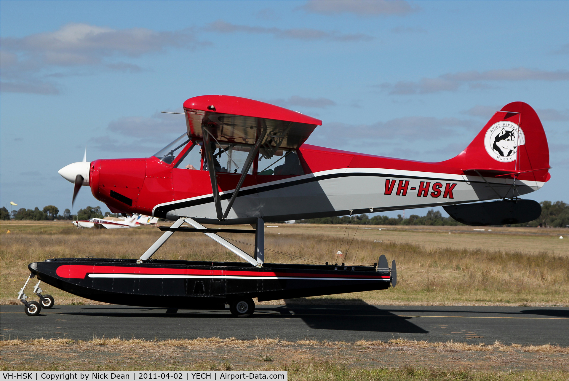 VH-HSK, Aviat A-1 Husky C/N 1304, AAAA National fly in 2011
