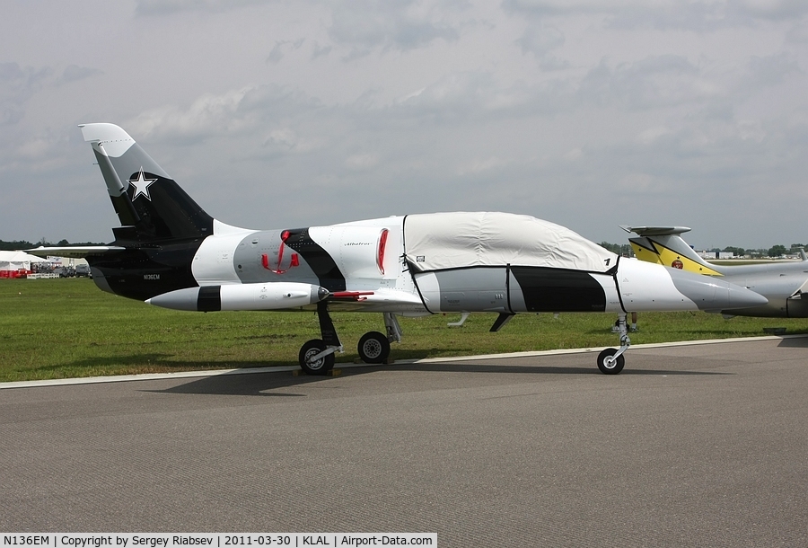 N136EM, 1984 Aero L-39C Albatros C/N 432917, Sun-n-Fun 2011