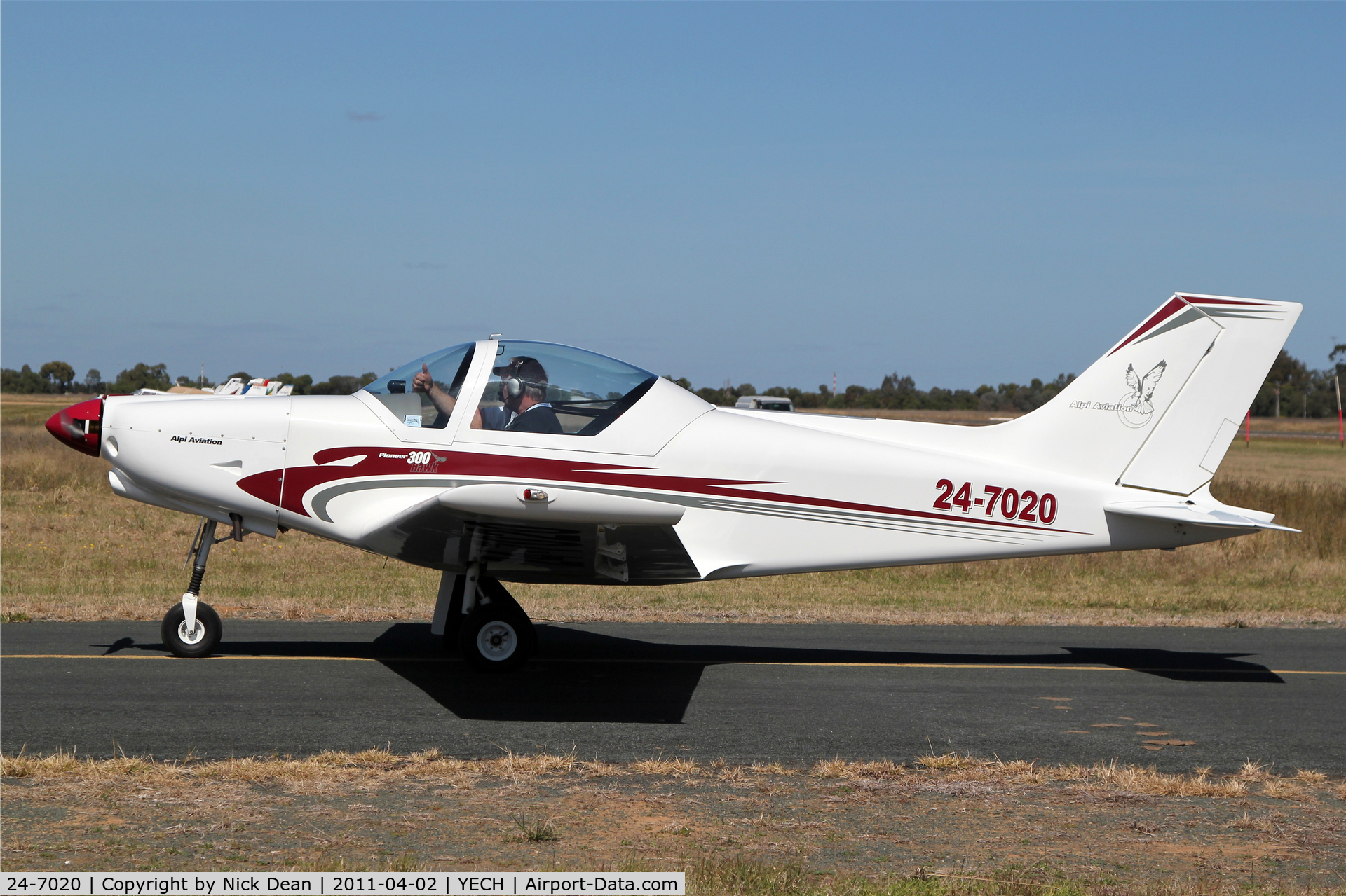 24-7020, Alpi Aviation Pioneer 300 C/N 259, YECH AAAA National fly in