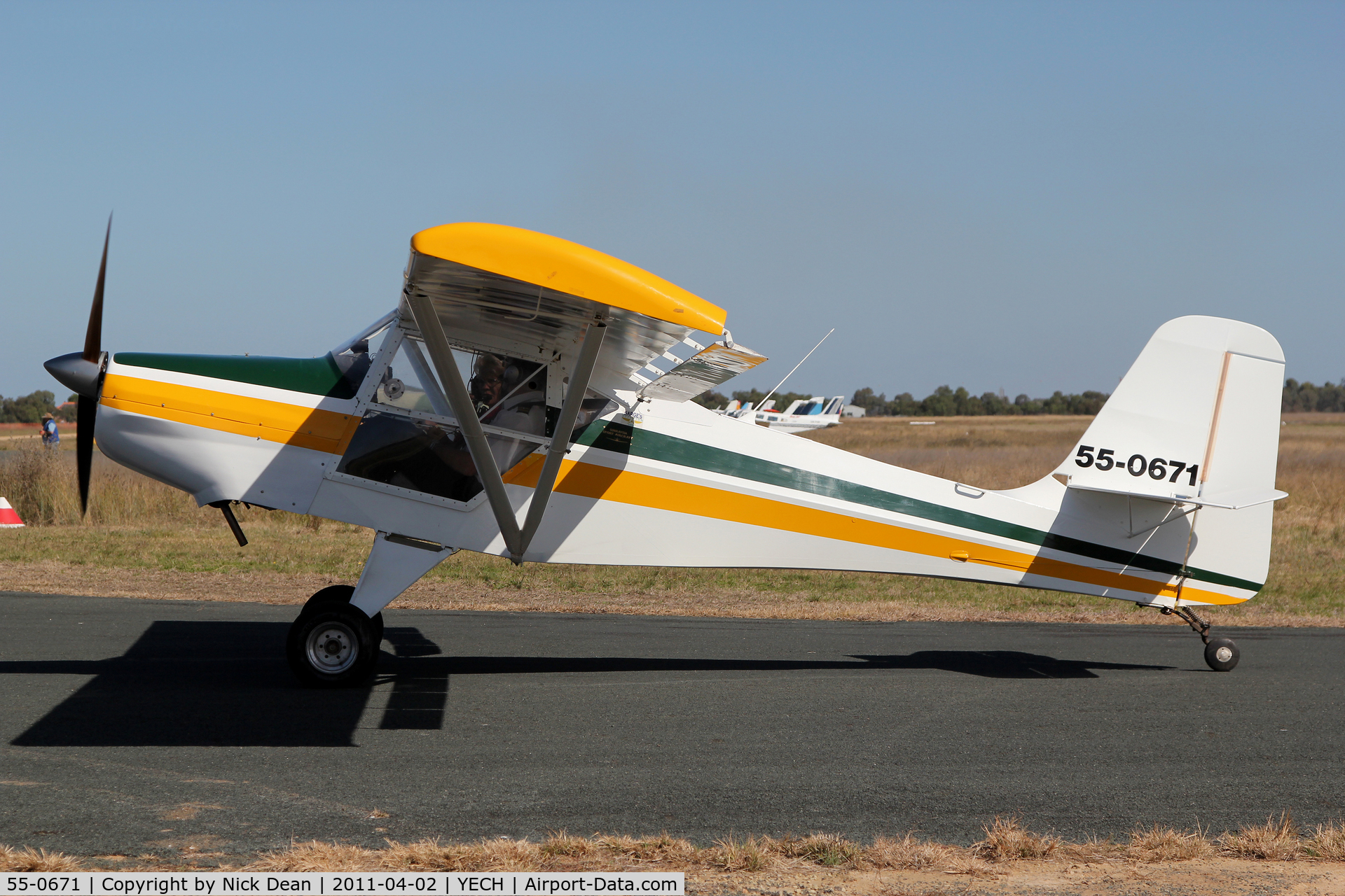 55-0671, Skyfox CA-22 Gazelle C/N CA22001, YECH AAAA National fly in 2011