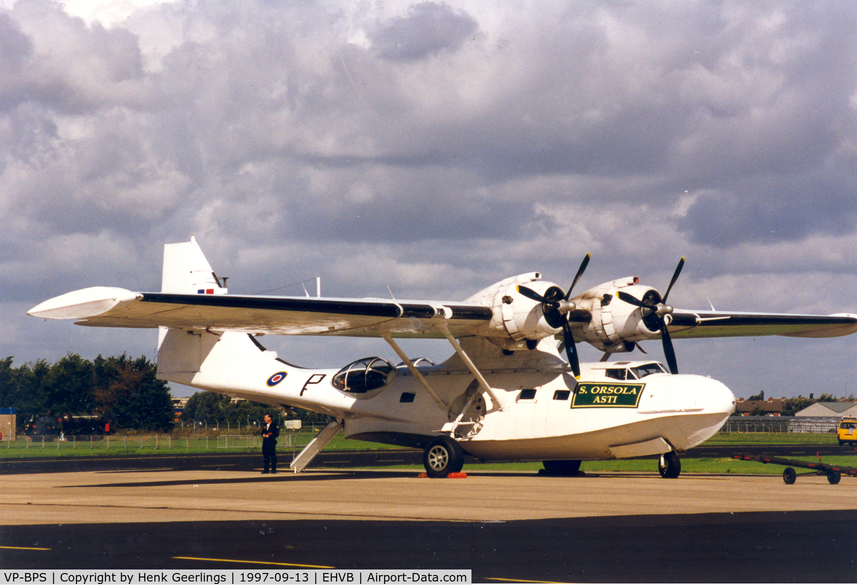 VP-BPS, 1944 Consolidated PBY-5A Catalina C/N 1997, 80 years MLD - Dutch Navy AF. Owner: Plane Sailing Air Displays - UK