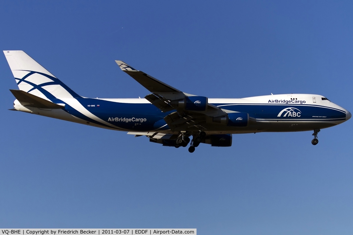 VQ-BHE, 2008 Boeing 747-4KZF (SCD) C/N 36784, on final