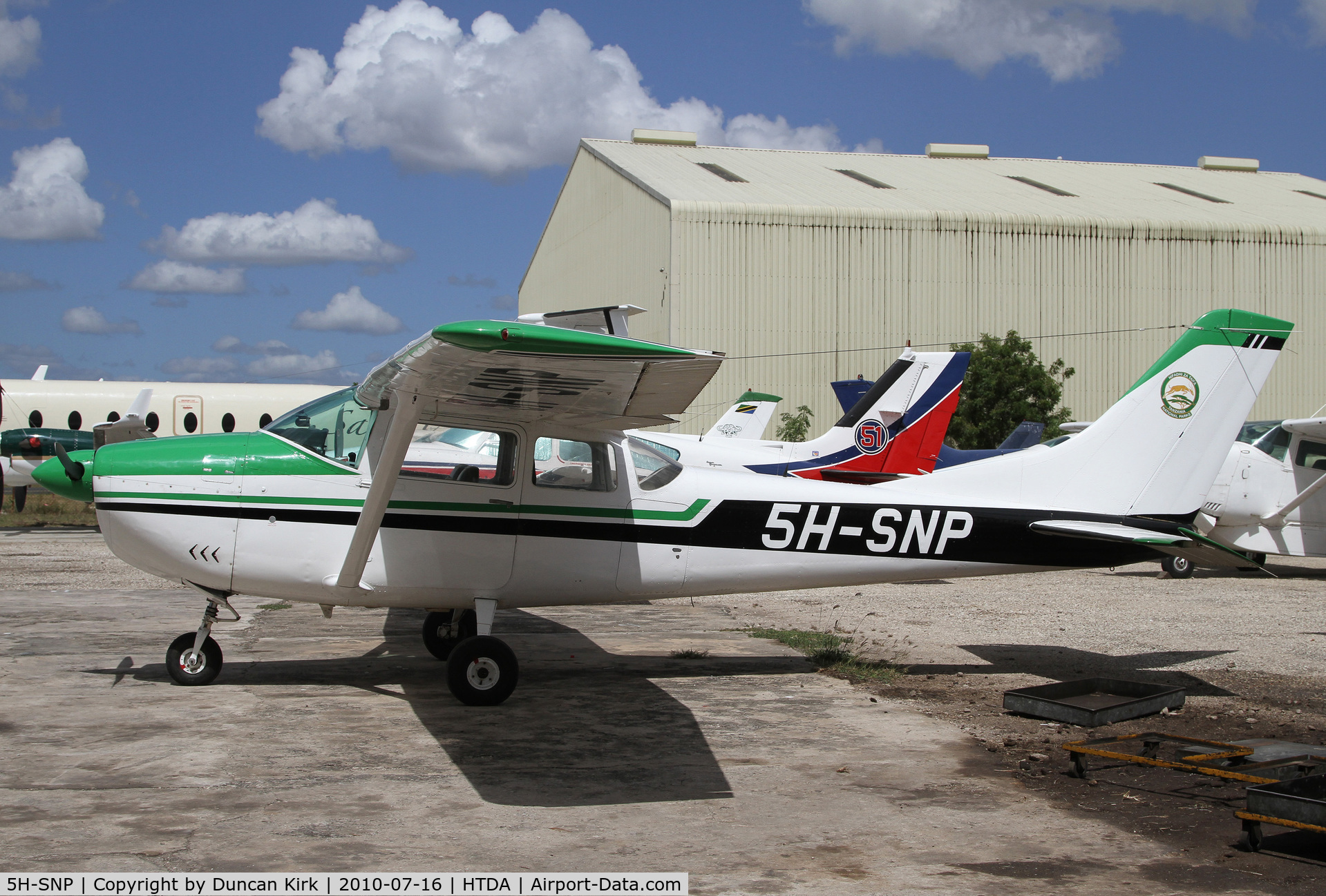 5H-SNP, 1962 Cessna 182F Skylane C/N 182-54567, Tanzanian National Parks Cessna 182