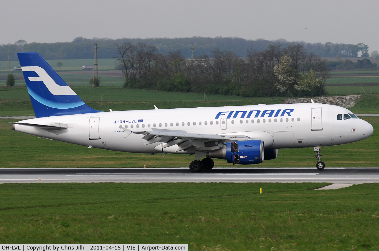 OH-LVL, 2004 Airbus A319-112 C/N 2266, Finnair