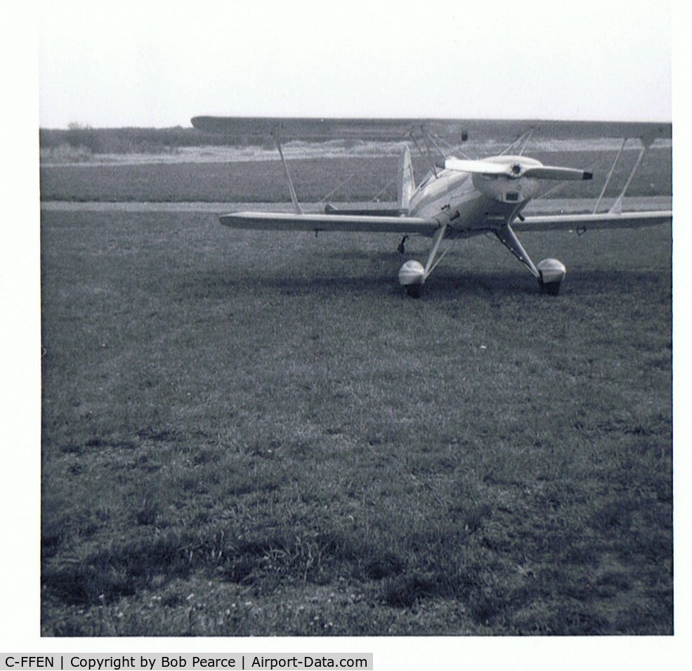 C-FFEN, 1979 Stolp SA-300 Starduster Too C/N Not found C-FFEN, Lycoming 0-290G 125 hp. engine
Aircraft pictured as built. Later wrecked and rebuilt