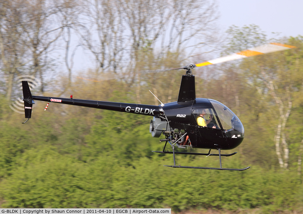 G-BLDK, 1981 Robinson R22 Beta C/N 0139, Privately operated
