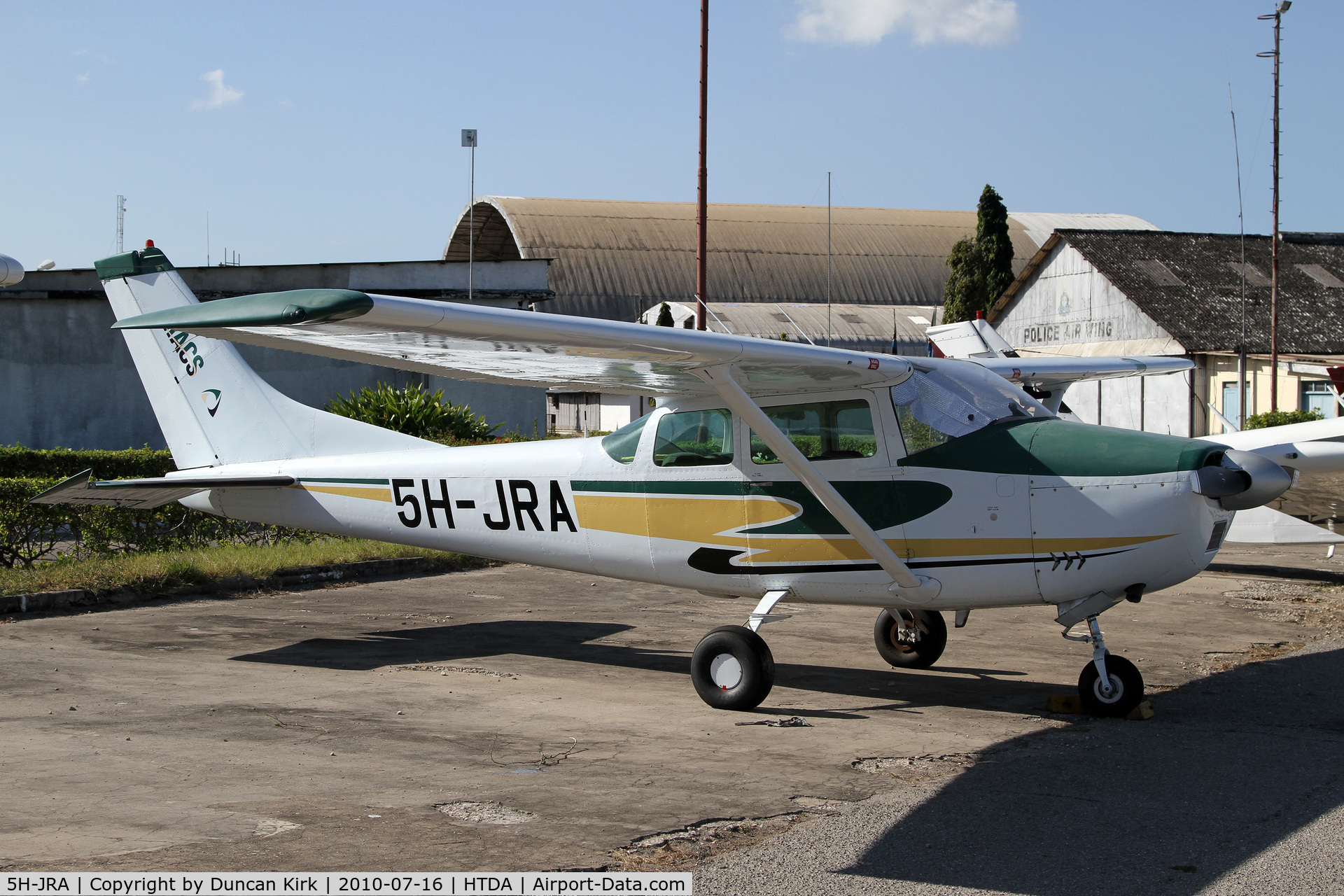 5H-JRA, 1963 Cessna 182E Skylane C/N 182-53812, GA ramp