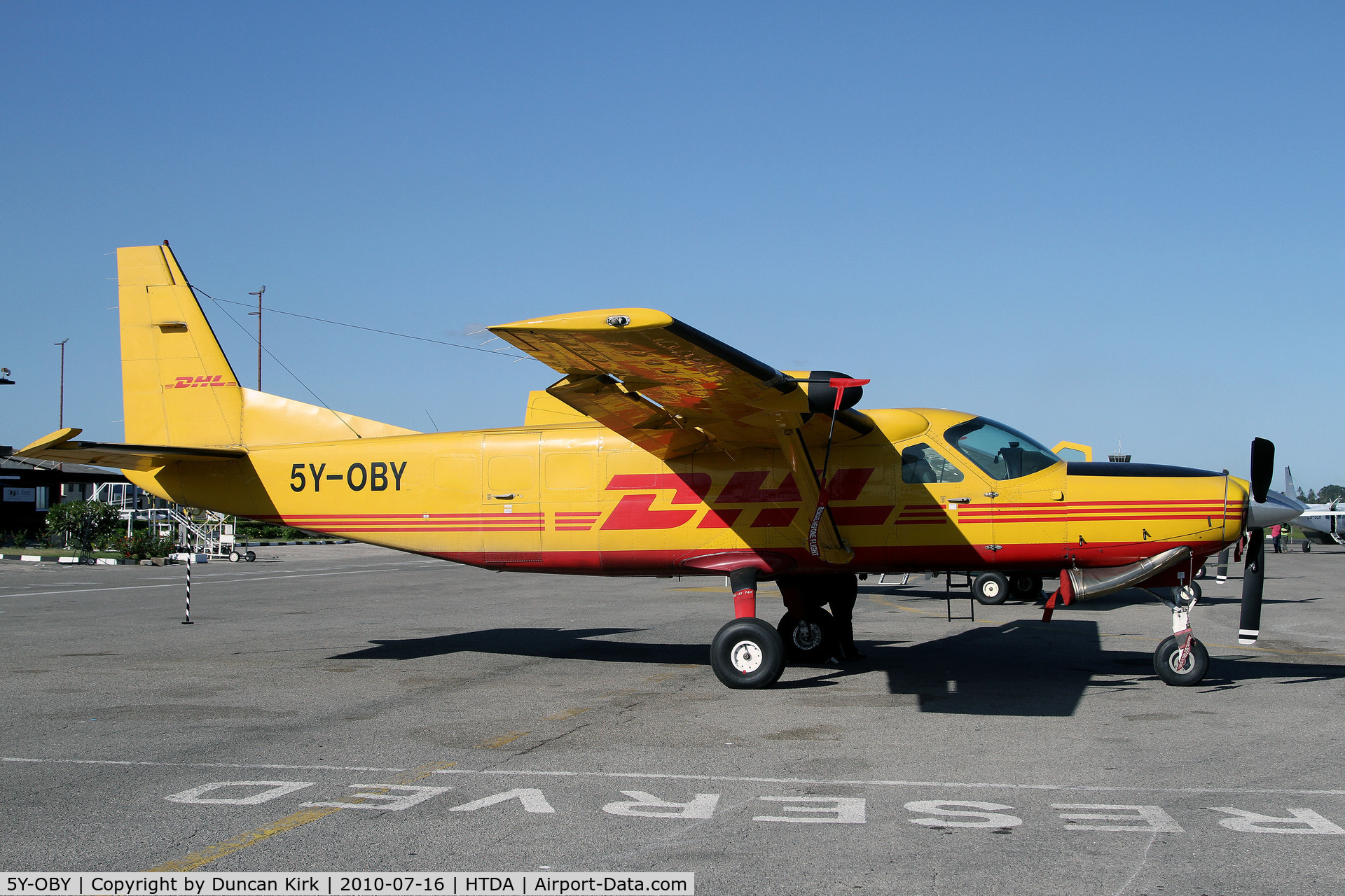 5Y-OBY, Cessna 208B Caravan 1 C/N 208B0345, Dar Es Salaam