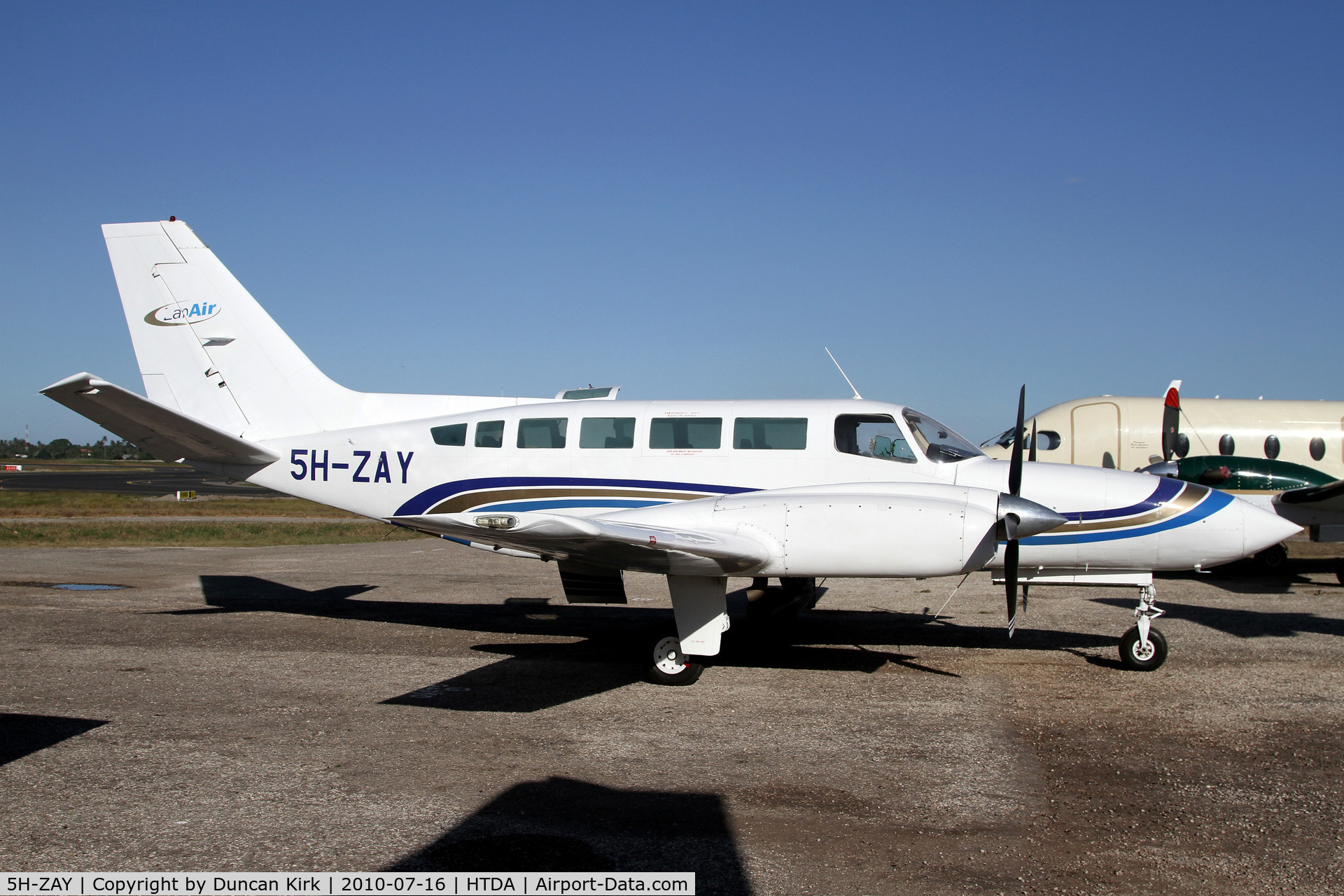 5H-ZAY, 1978 Cessna 404 Titan C/N 404-0207, Cessna 404's are being replaced with Caravan's.