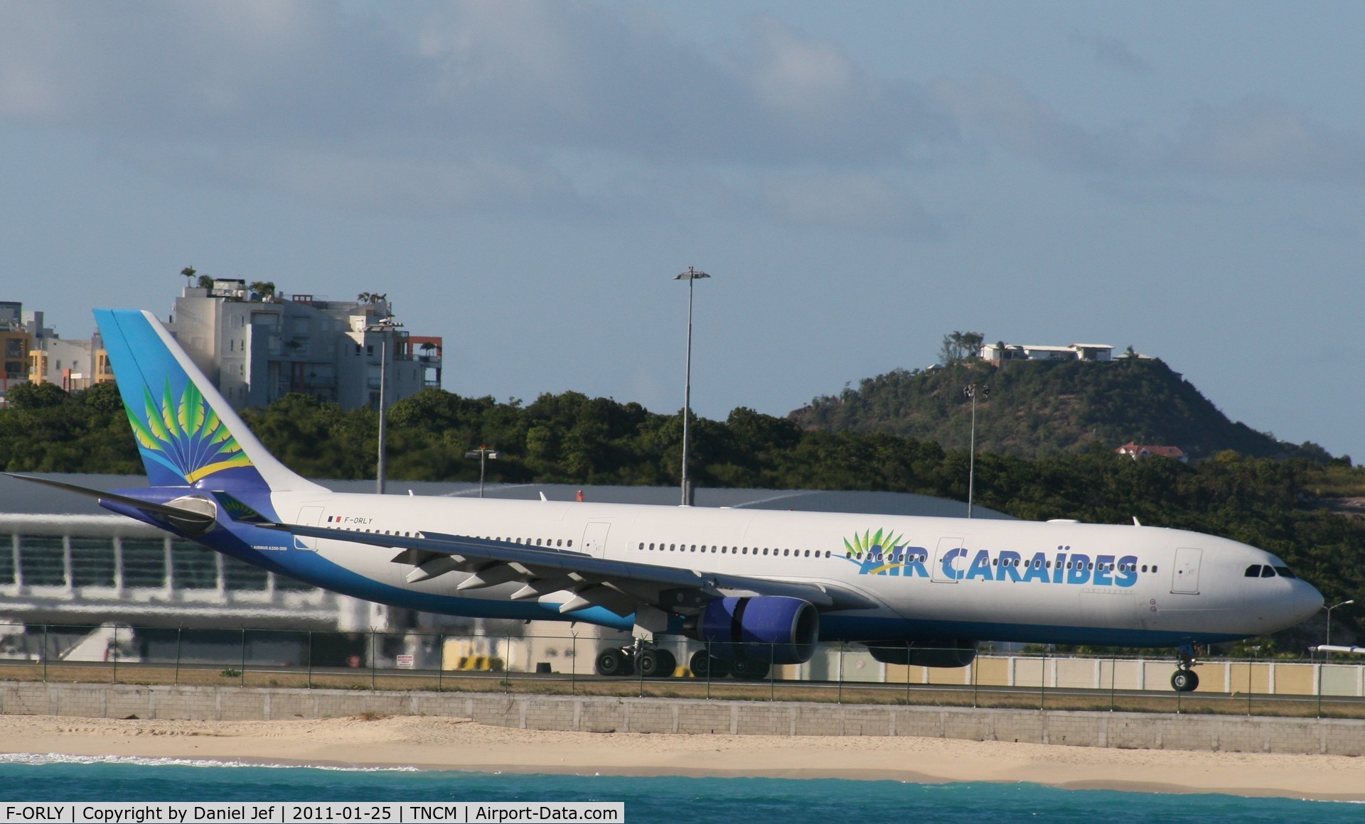 F-ORLY, 2006 Airbus A330-323X C/N 758, Air Caraibes landed at TNCM