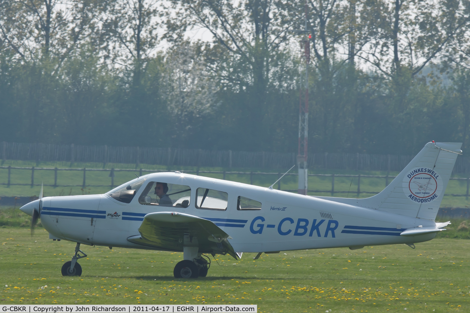 G-CBKR, 2002 Piper PA-28-161 Warrior III C/N 2842143, Just arrived