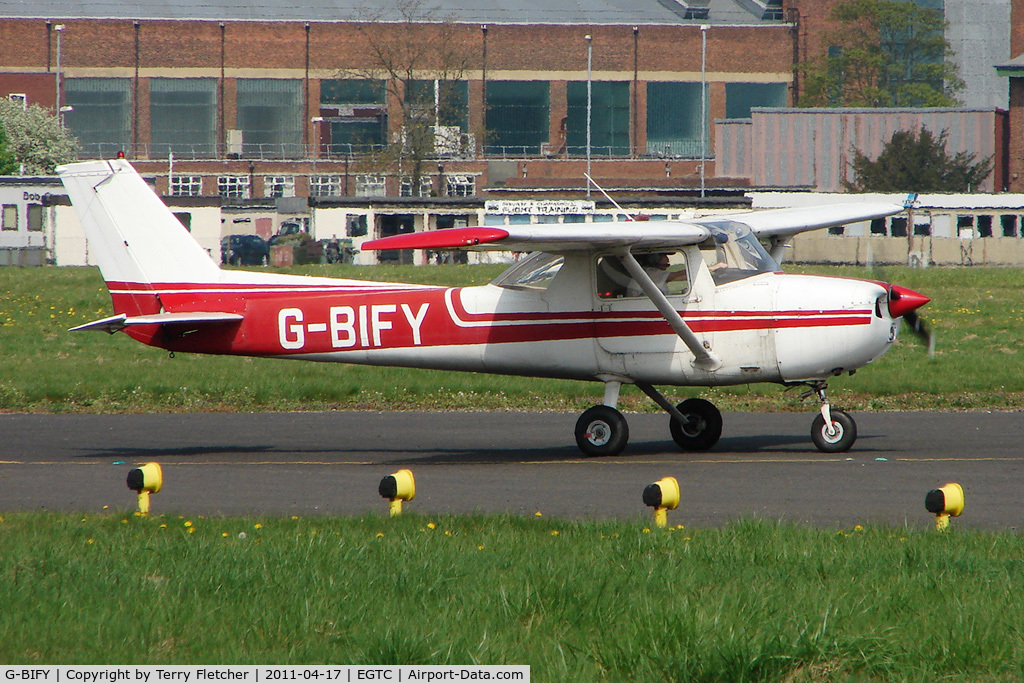 G-BIFY, 1972 Reims F150L C/N 0829, 1972 Reims Aviation Sa CESSNA F150L, c/n: 0829