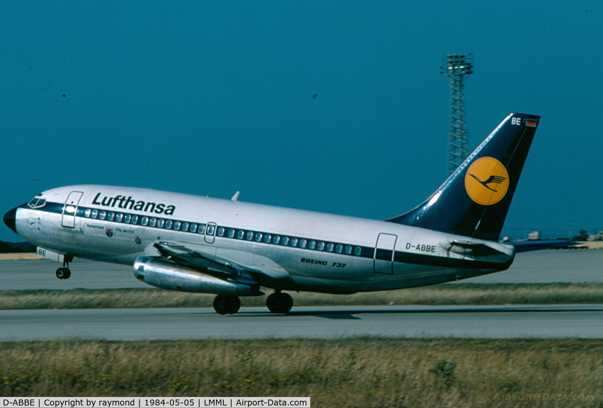 D-ABBE, 1969 Boeing 737-230C C/N 20253, B737 D-ABBE Lufthansa