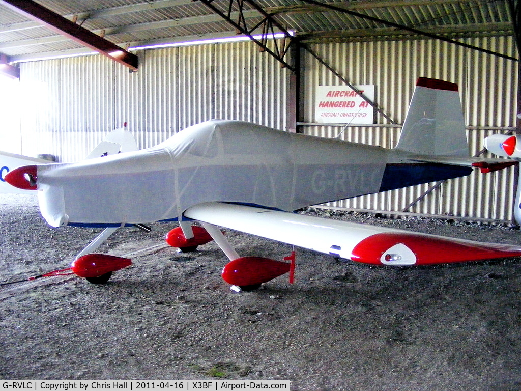 G-RVLC, 2007 Vans RV-9A C/N PFA 320-13780, at Bidford Airfield