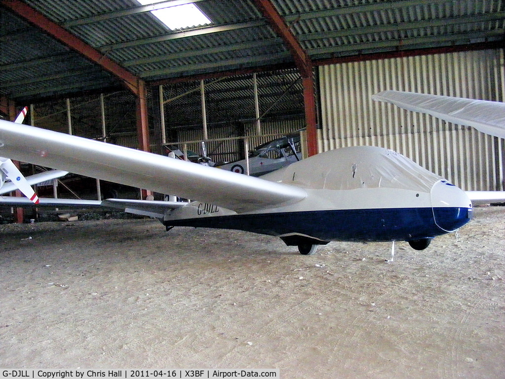 G-DJLL, 1969 Schleicher ASK-13 C/N 13144, at Bidford Airfield