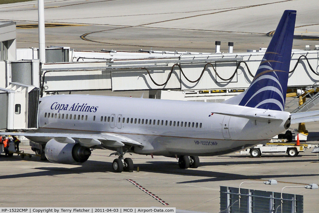 HP-1522CMP, 2003 Boeing 737-8V3 C/N 33709, Copa Airlines Boeing B737-8V3, c/n: 33709