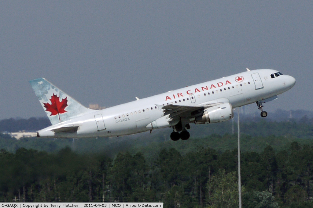 C-GAQX, 1997 Airbus A319-114 C/N 736, Air Canada 1997 Airbus A319-114, c/n: 736