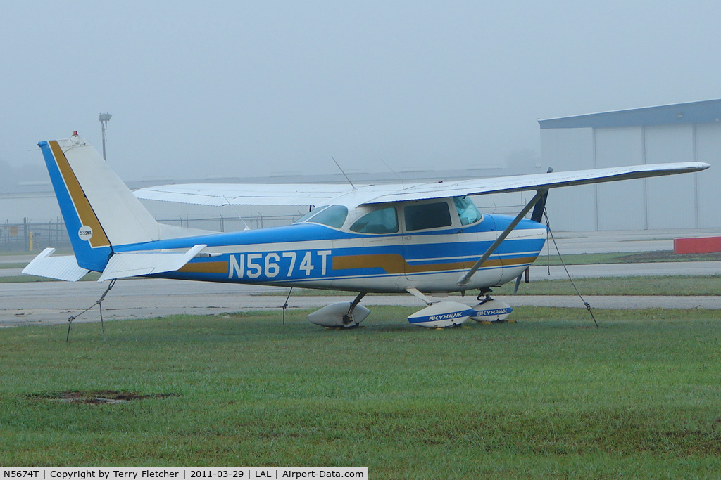N5674T, 1964 Cessna 172E C/N 17251574, 2011 Sun n Fun Lakeland , Florida