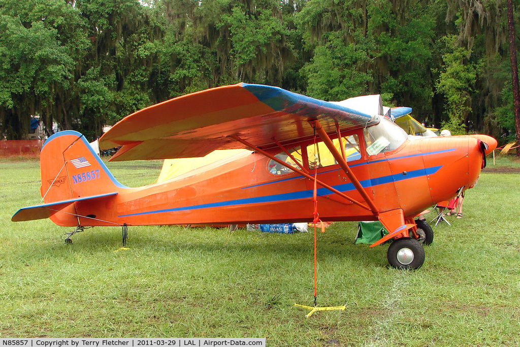 N85857, 1946 Aeronca 11AC Chief C/N 11AC-280, 2011 Sun n Fun Lakeland , Florida