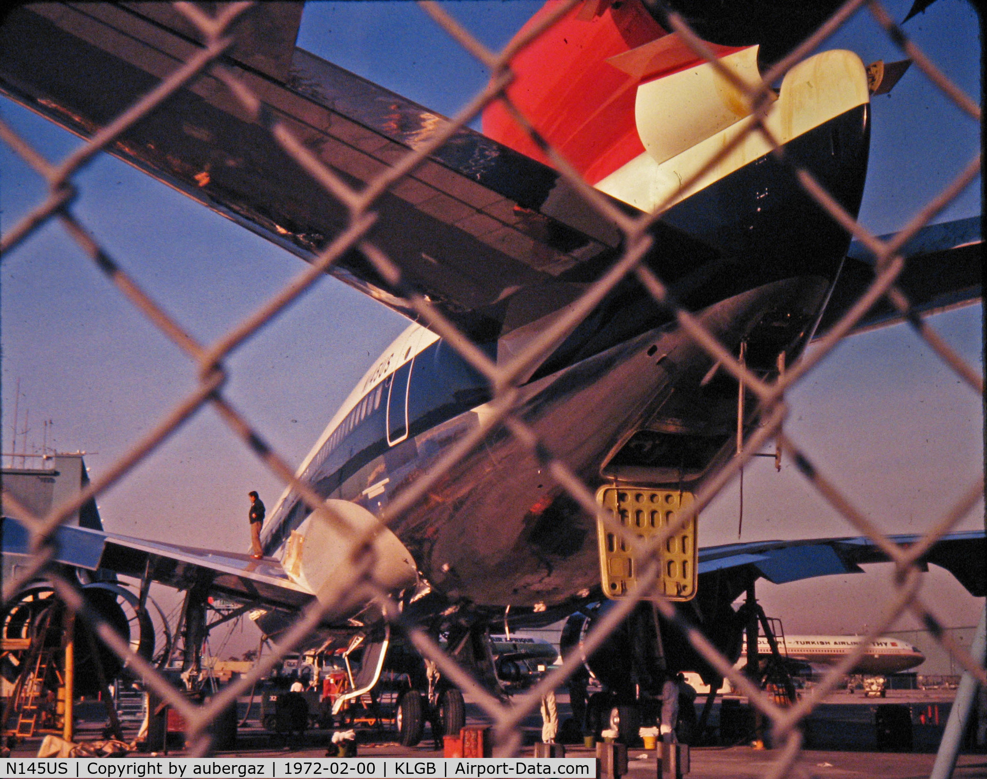 N145US, 1973 Douglas DC-10-40 C/N 46754, Pre-delivery at LGB