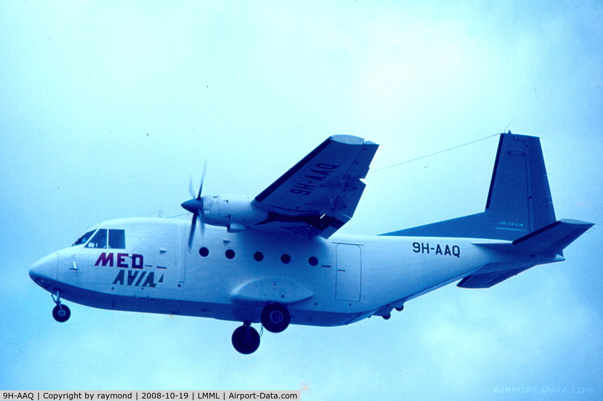 9H-AAQ, 1978 CASA C-212-200 Aviocar C/N 119, Casa212 9H-AAQ Medavia