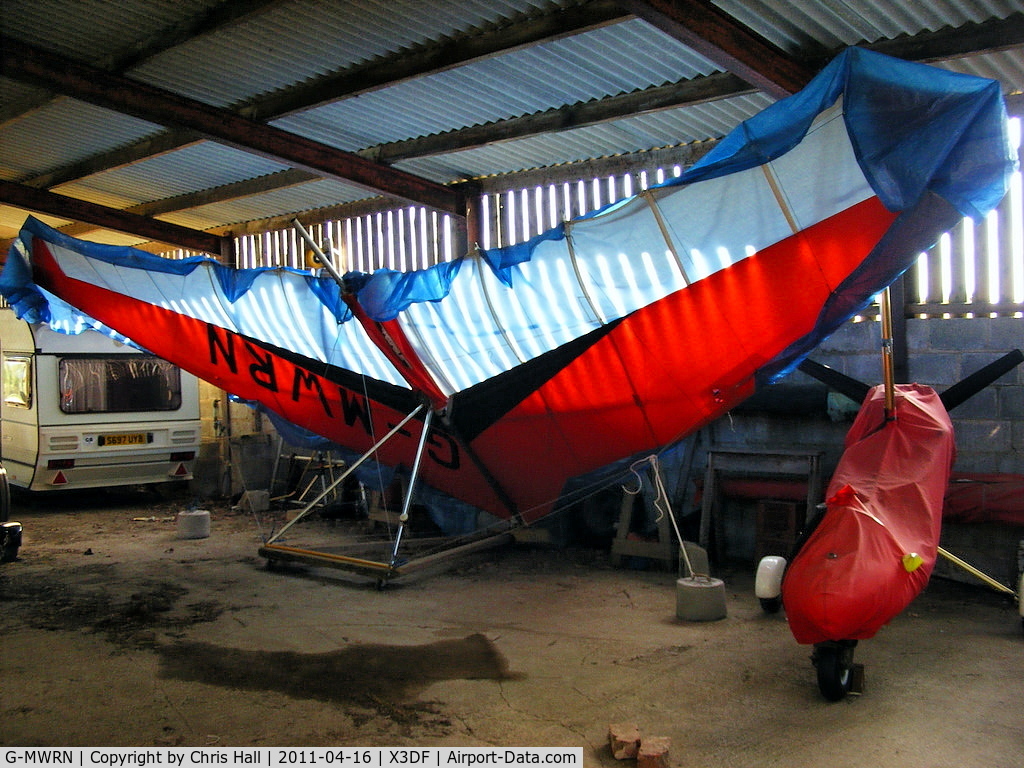 G-MWRN, 1991 Solar Wings Pegasus XL-R C/N SW-WA-1489, at Croft Farm, Defford