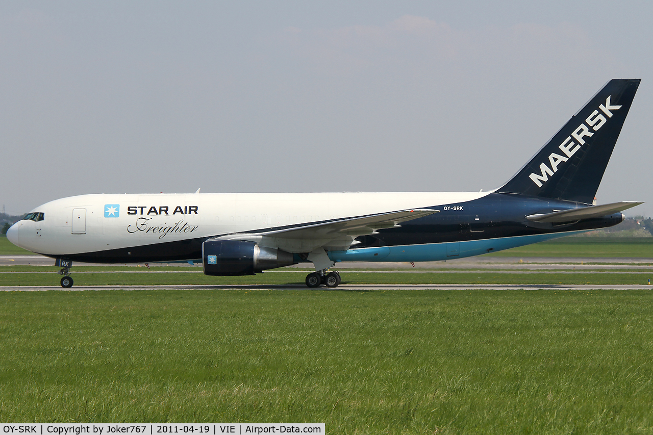 OY-SRK, 1985 Boeing 767-204 C/N 23072, Star Air