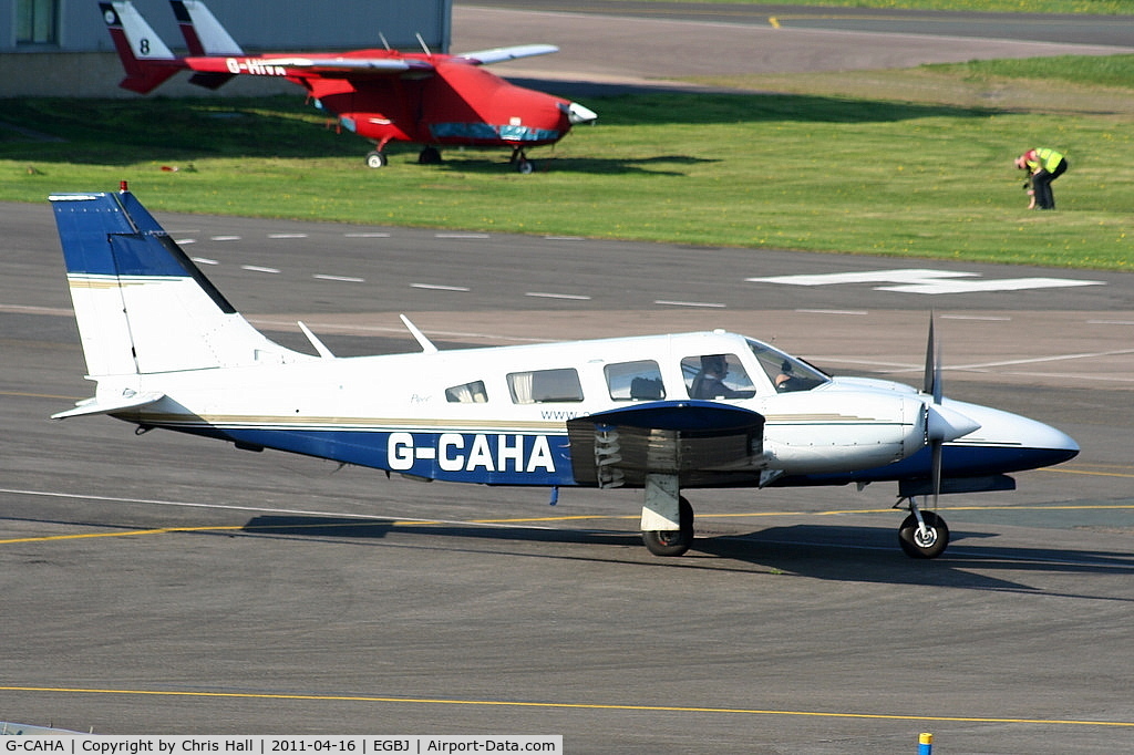 G-CAHA, 1977 Piper PA-34-200T Seneca II C/N 34-7770010, TDG Leasing
