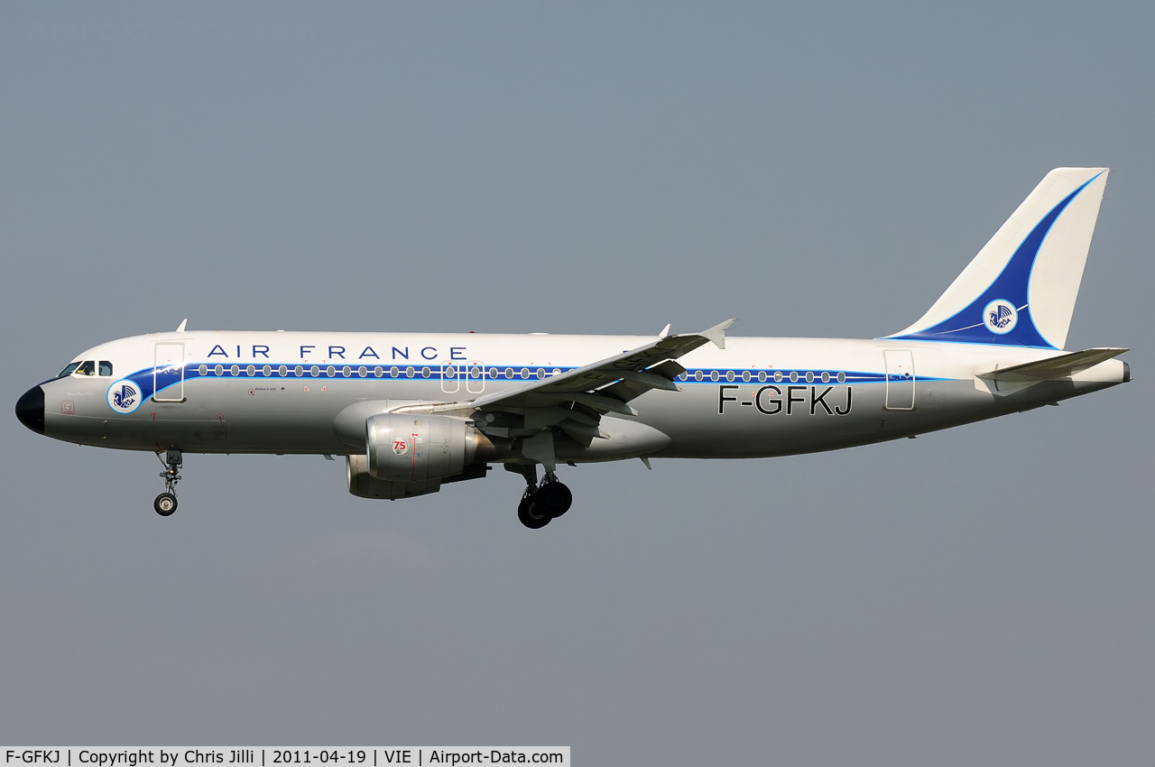 F-GFKJ, 1989 Airbus A320-211 C/N 0063, Air France