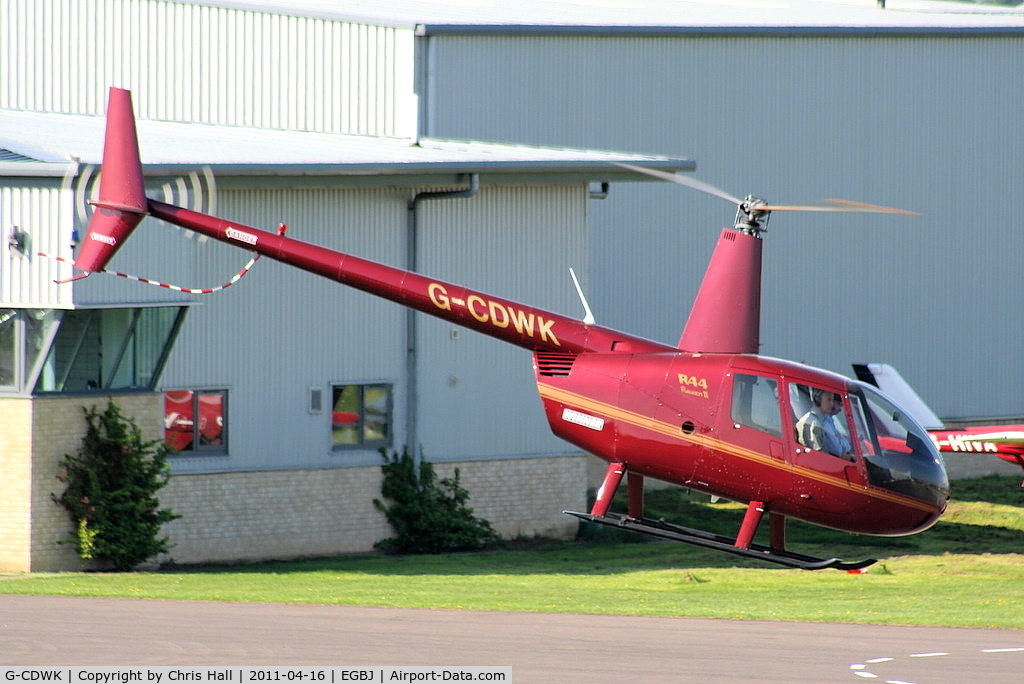 G-CDWK, 2006 Robinson R44 Raven II C/N 11116, privately owned