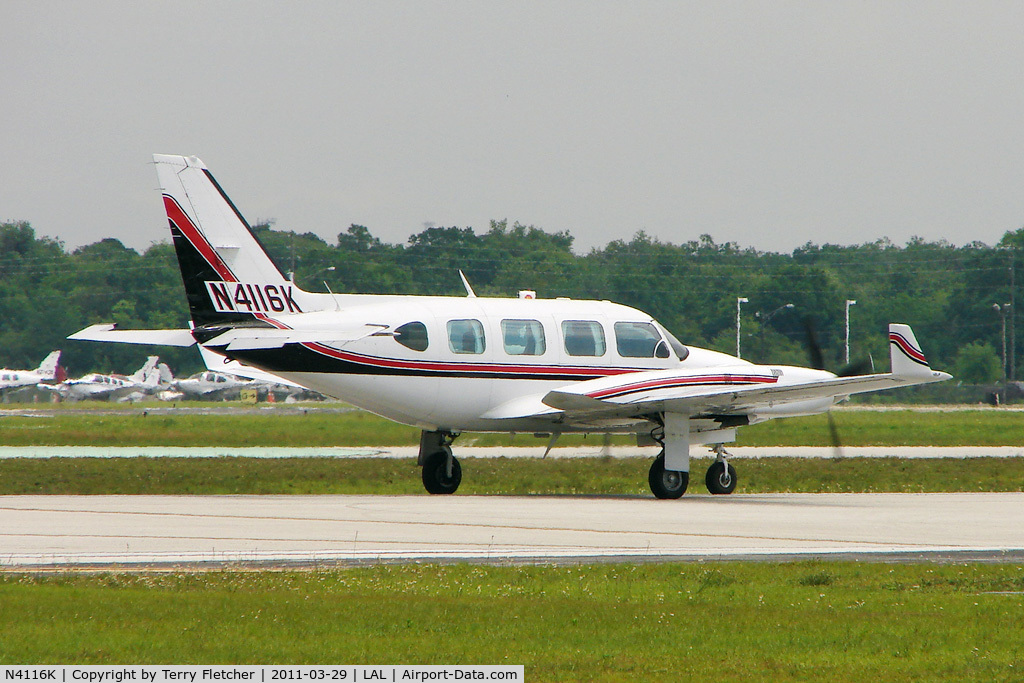 N4116K, 1984 Piper PA-31-325 Navajo C/R C/N 31-8312019, 2011 Sun n Fun - Lakeland , Florida