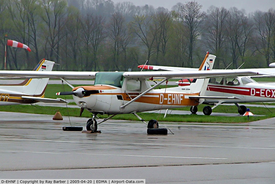 D-EHNF, Reims F152 C/N 1584, R/Cessna F.152 [1584] Augsburg~D 20/04/2005