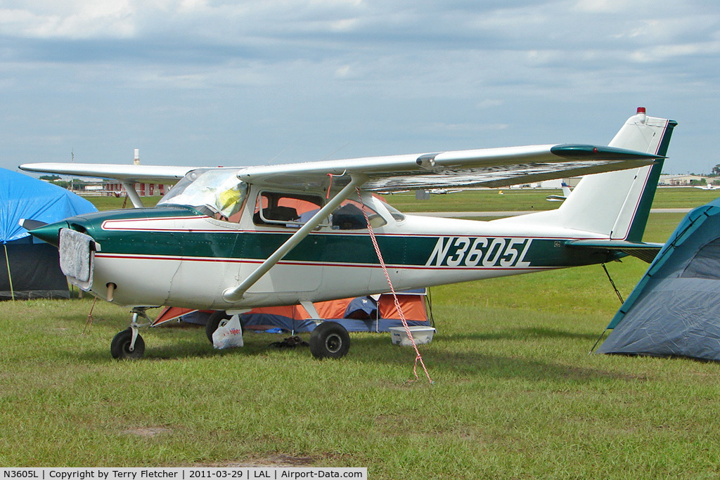 N3605L, 1965 Cessna 172G C/N 17253774, 2011 Sun n Fun  - Lakeland , Florida