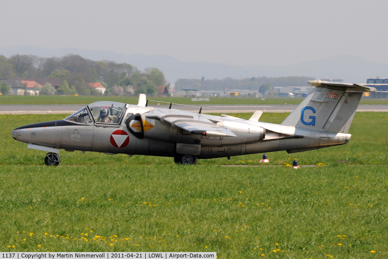 1137, Saab 105OE C/N 105437, Austria - Air Force