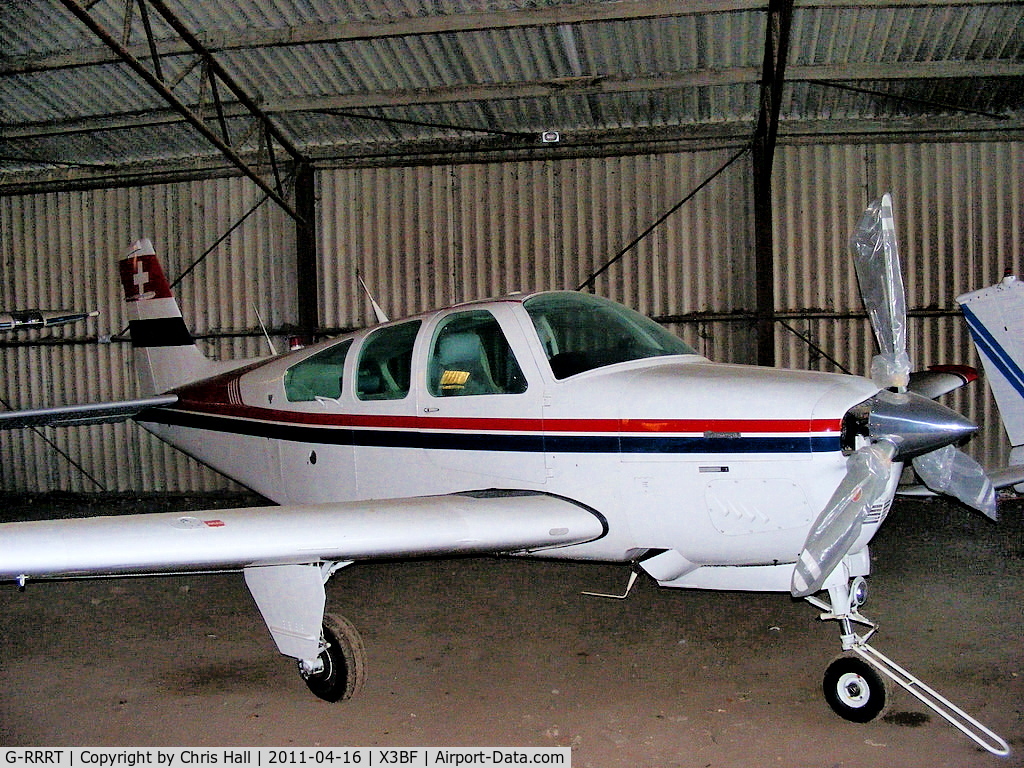 G-RRRT, 1988 Beech F33A Bonanza Bonanza C/N CE-1292, Ex HB-KAM, de-registered from the UK register, sold to a new owner in the US