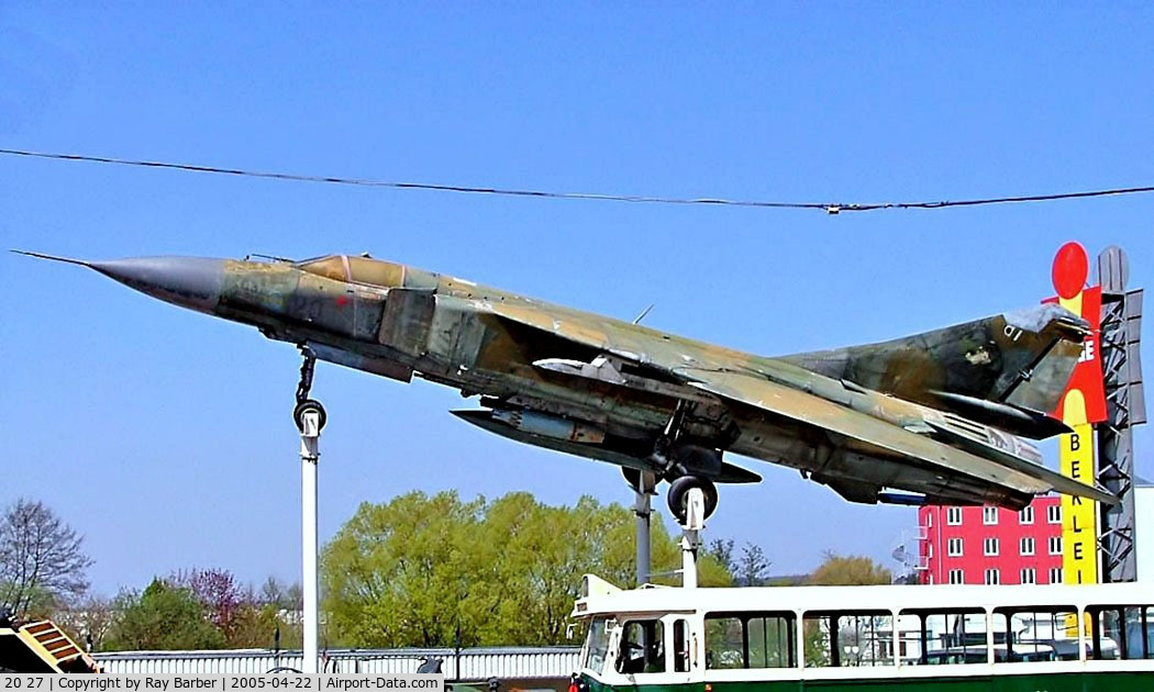 20 27, 1982 Mikoyan-Gurevich MiG-23ML C/N 0390324018, Mikoyan MiG-23ML Flogger G [0390324018] Sinsheim Museum~D 22/04/2005