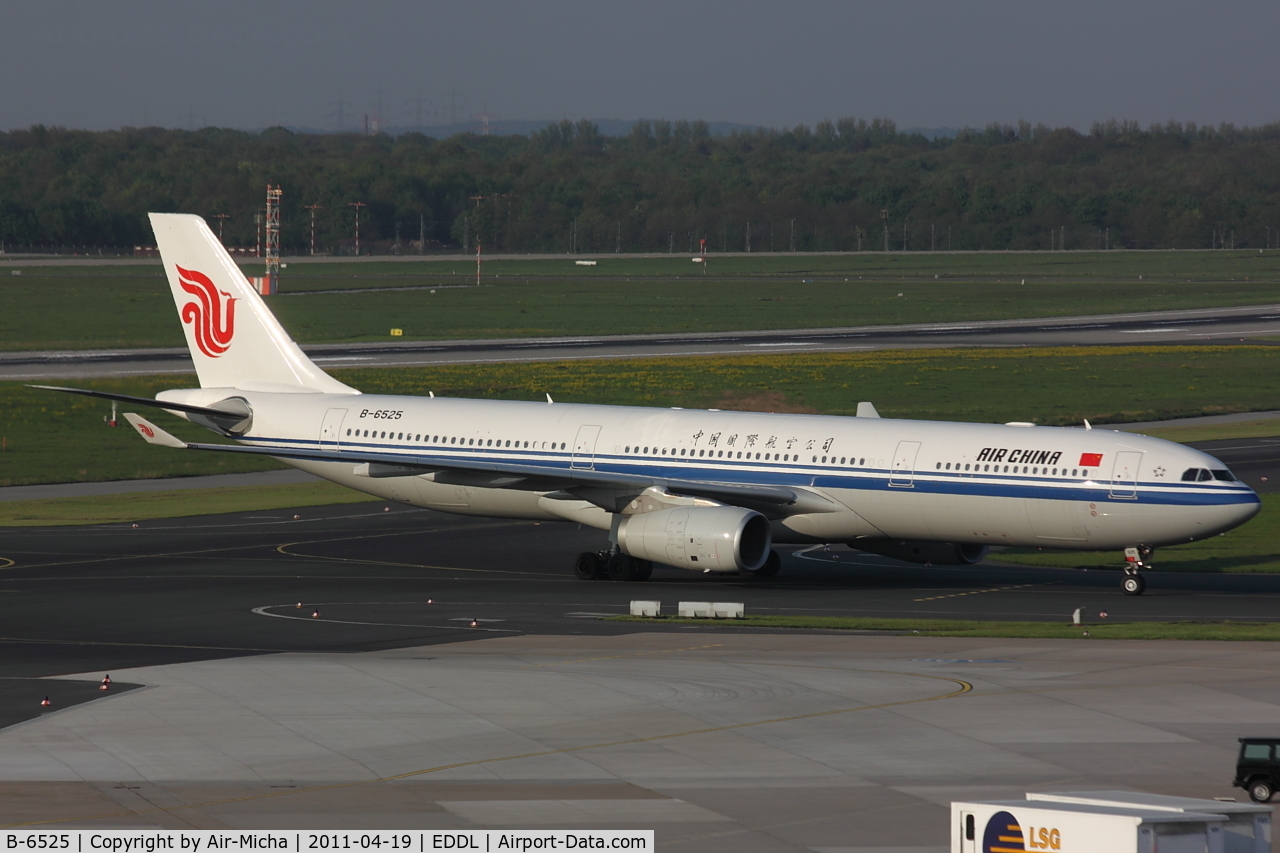 B-6525, 2011 Airbus A330-343X C/N 1199, Air China