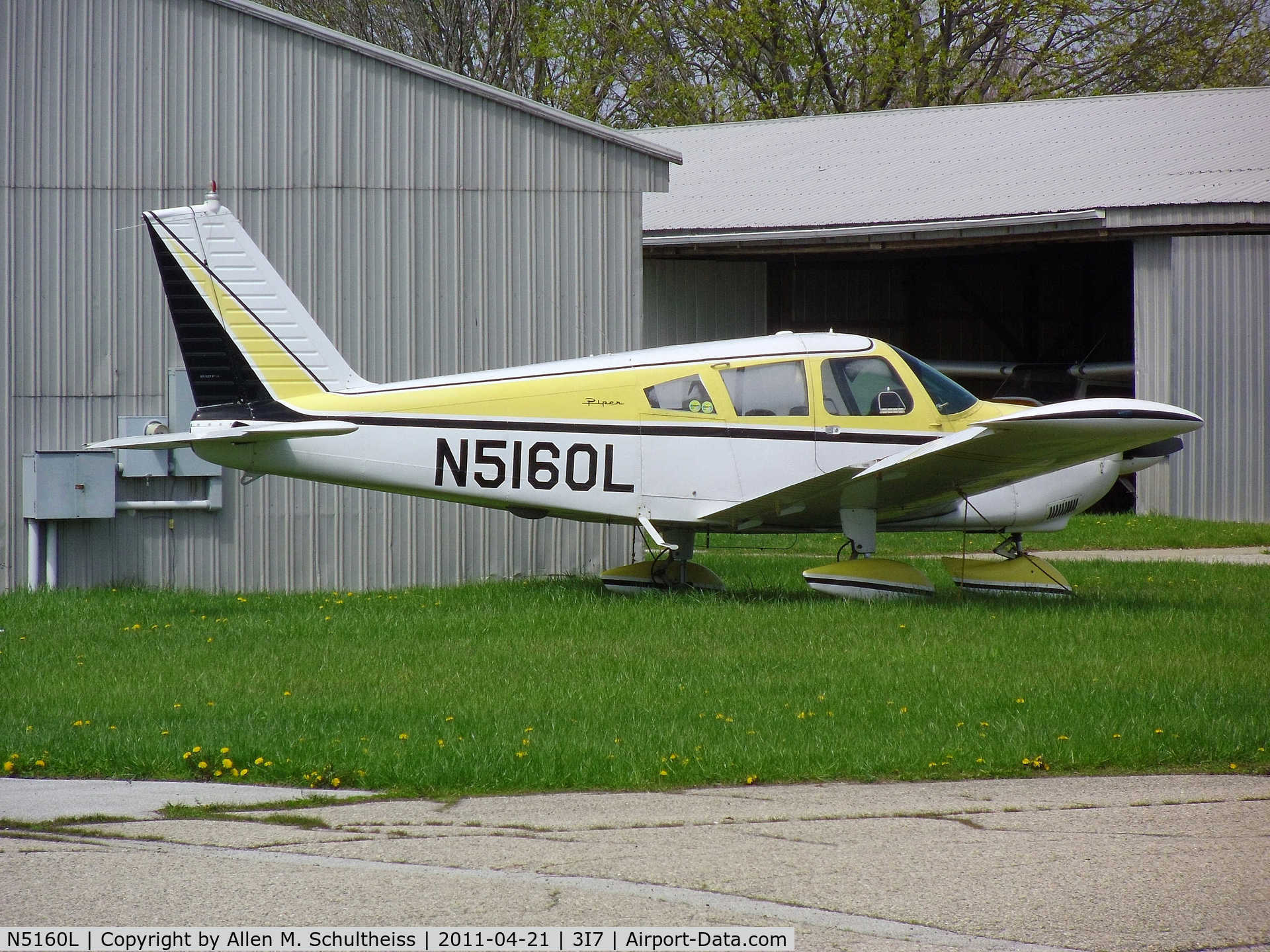 N5160L, 1967 Piper PA-28-180 C/N 28-4445, 1967 Piper PA-28-180